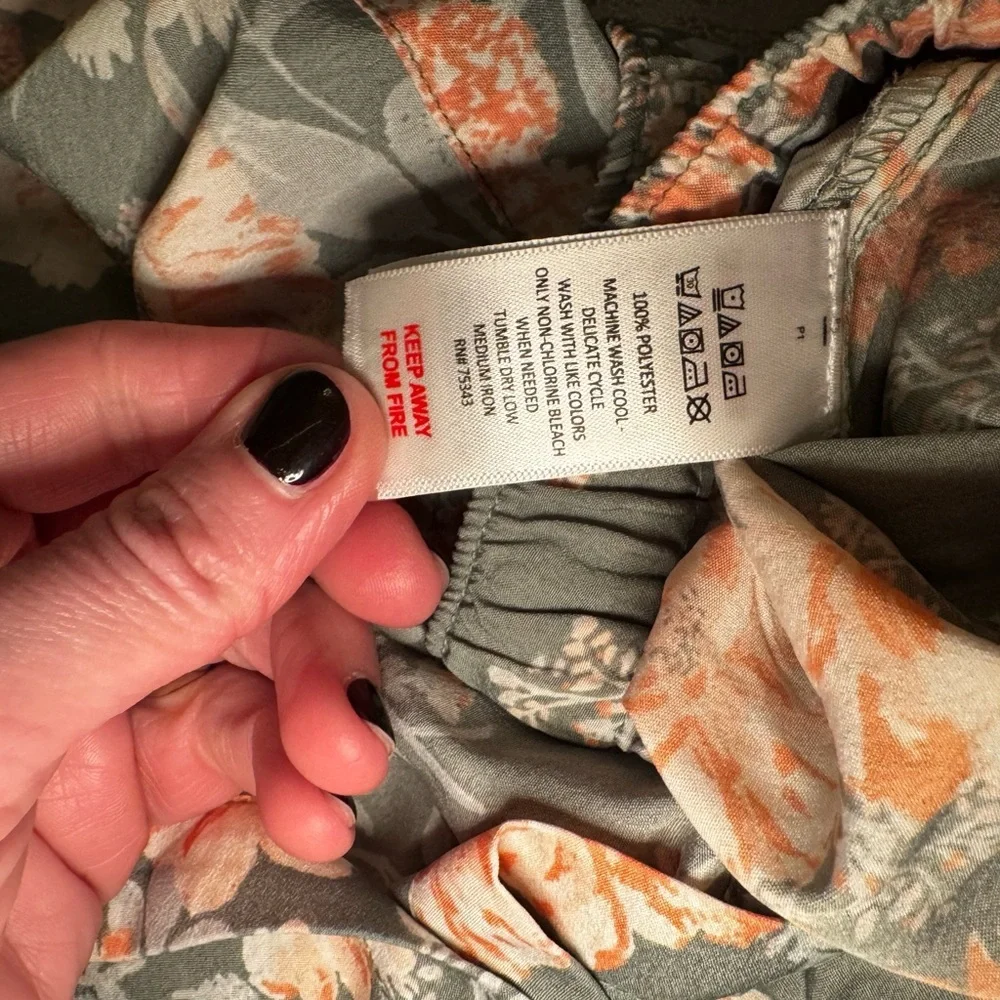 cupcakes & cashmere Green Floral Pajama Set - Picture 9 of 9